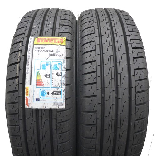 195 15c pirelli 70 - 70, 2x