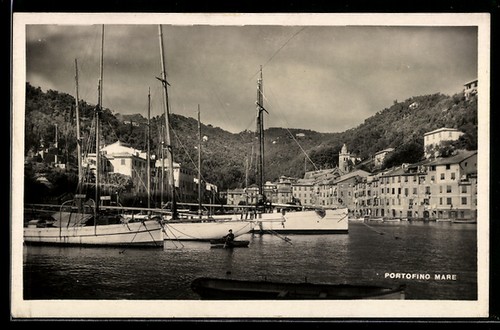 Cartolina portofino veduta - portofino,,