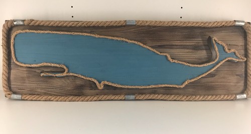 Quadro balena rilievo in - rilievo,