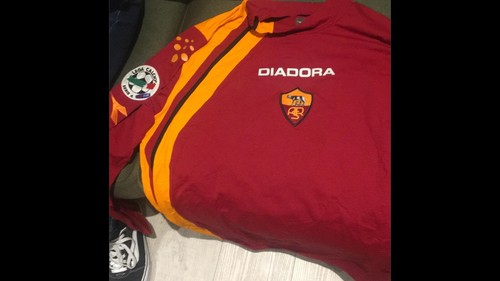 Maglia roma totti maniche - totti,