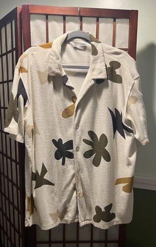 Zara camicia uomo terry panno - terry,