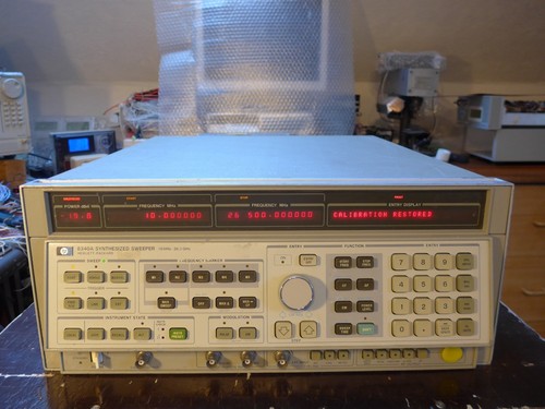 Hp8340a synthesized sweep - synthesized,