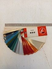 tabella colori originale Max Meyer 1972 Nsu Prinz Ro 80 Typ 110 etc