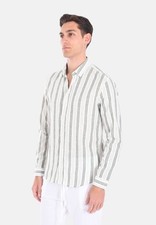 Mens Elegant Slim Striped