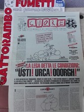 Cuore settimanale satirico n.44 anno 1991- ottimo