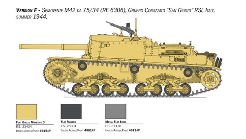 Semovente m42 75 34 - semovente,