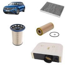 Kit tagliando 4 filtri per