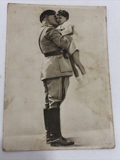 VENTENNIO : CARTOLINA CON MUSSOLINI-G.I.L. DI AOSTA-BEFANA FASCISTA ANNO XVII