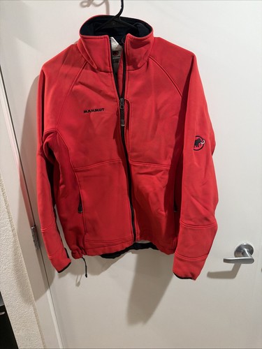 Mammut red full zip soft - full, shelf