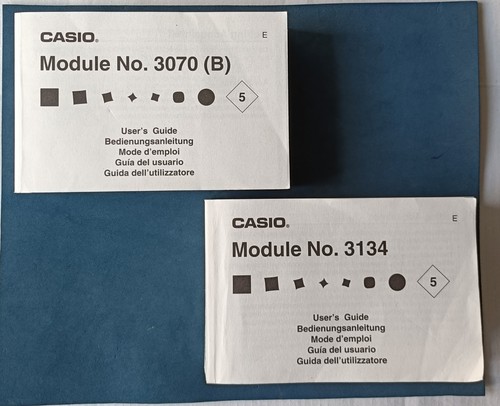 Manuale per orologio casio - manuale,