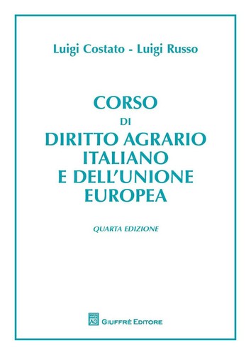 Corso diritto agrario - corso,