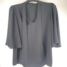 Top nero da sera F&F manica