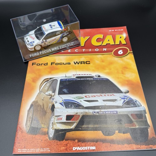 Deagostini rally car ford - deagostini,