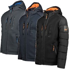 Geographical Norway BEACHWOOD Parka Giacca Giubbotto outdoor uomo cappuccio