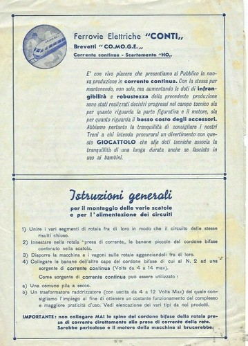 Conti ho istruzioni - conti, "istruzioni