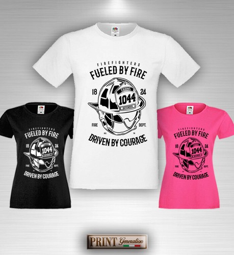 T-Shirt vigili fuoco casco