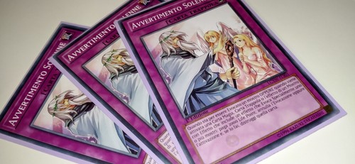 Avvertimento solenne - avvertimento,
