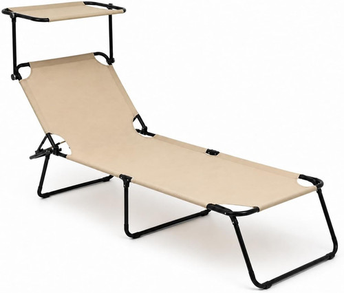 Lettino pieghevole con - lettino,