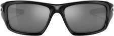 Oakley OO9236 Valve Occhiali da Sole Rettangolari Polarizzati - Nero/Grigio Nero Iridio