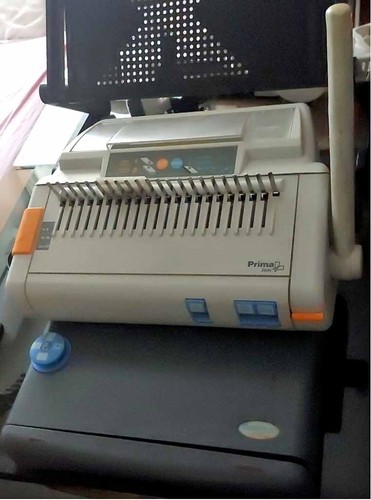 Rilegatrice per ufficio - rilegatrice,