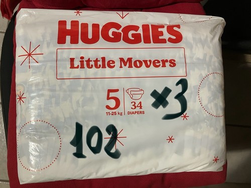 102 pannolini huggies - 102, little