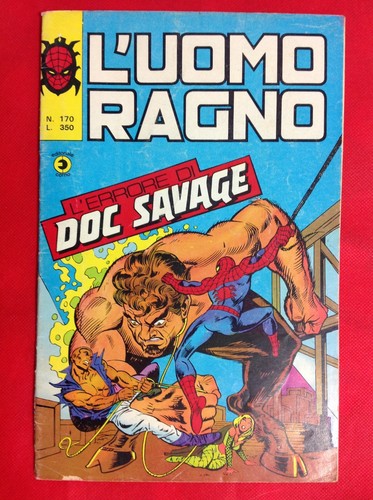 Uomo ragno 170 corno - l'uomo, n.170