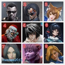 Testa di ragazza 1/6 1/12 1/18 1/10 per corpo figura maschio femmina 12" 7" 6" 3,75" LW0070