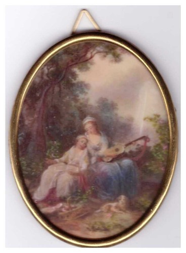 Miniatura ovale 6x8 - ovale, cm.6x8