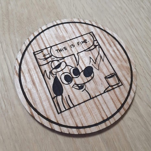 Sottobicchiere legno taglio - sottobicchiere,