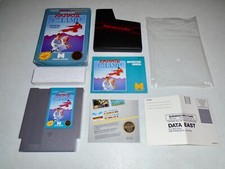 Karate Champ raro, 5 viti, guarnizione circolare, scheda da appendere non perforata ☆☆ CIB completo NES