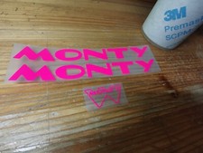 Monty  Trialsin  vinilos decal