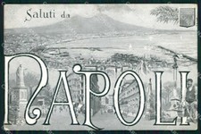 Napoli Città Saluti da Veduta