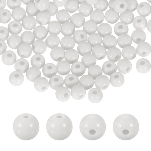 Perline acriliche tonde - acriliche,