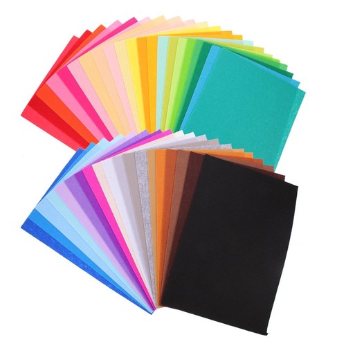 Pcs fogli feltro colorati - fogli,
