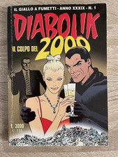 Il giallo a fumetti DIABOLIK IL COLPO DEL 2000 anno XXXIX n. 1 Astorina