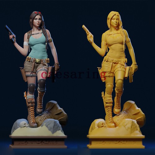 Lara croft figura stampa - croft,