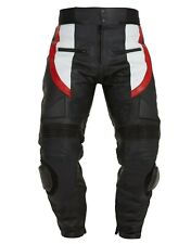 Pantaloni da moto in pelle per