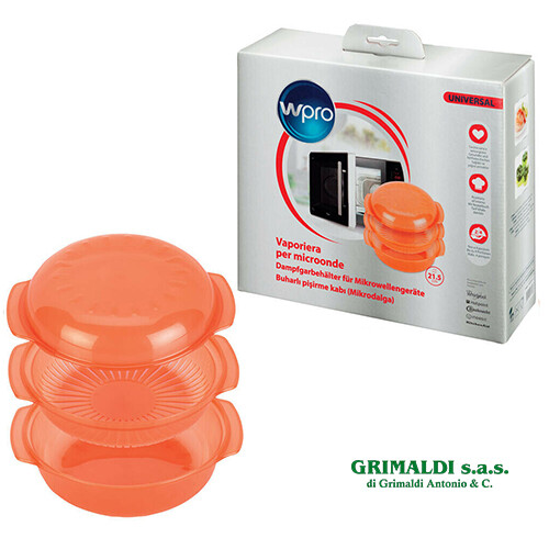 Wpro stm007 vaporiera tonda - stm007,