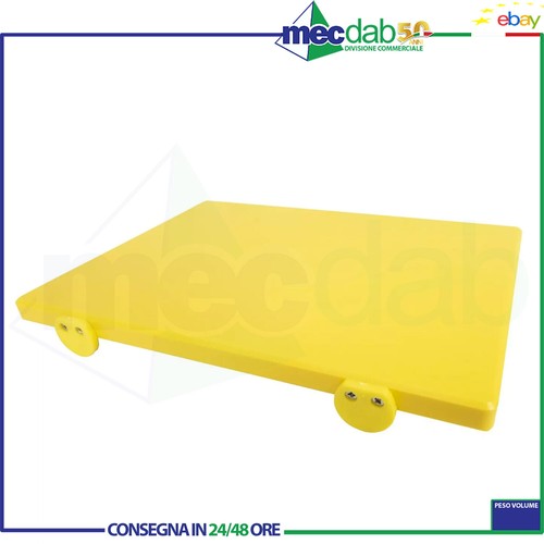 Tagliere giallo polietilene - in,