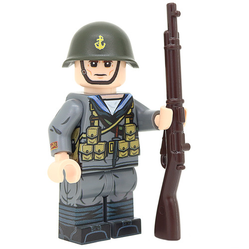 Ww2 minifigure personalizzata - ww2,