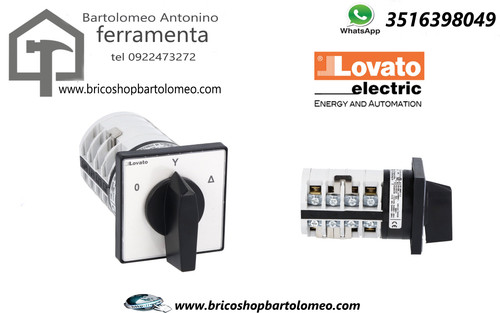 Lovato 7gn3212u commutatore - lovato, a