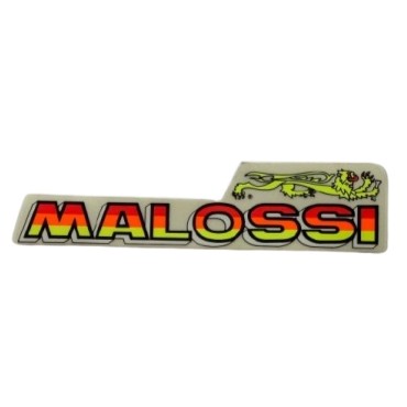 Adesivo logo malossi 14x3 cm - logo, 14x3.5