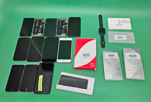 Mixed lot apple iphones - mixed, of