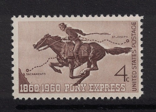Scott 1154 pony express 100 - scott,