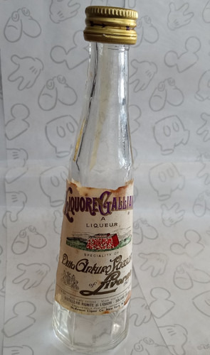 Bottiglia vuota liquore
