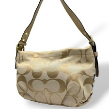 Borsa a tracolla Coach beige