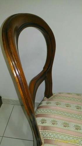 Sedia imbottita stile luigi - sedia,