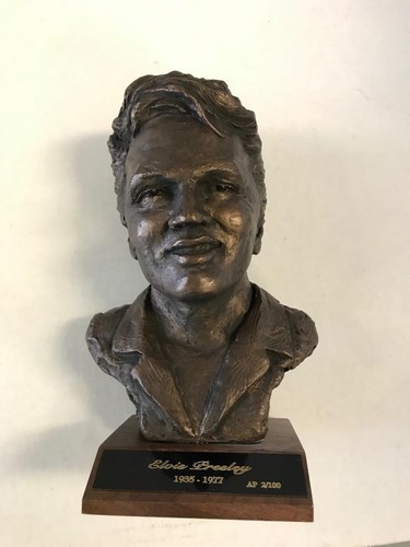 Elvis presley bronzo gesso - elvis,
