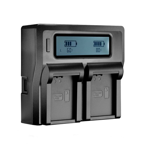 Caricabatteria lcd doppio - caricabatteria,