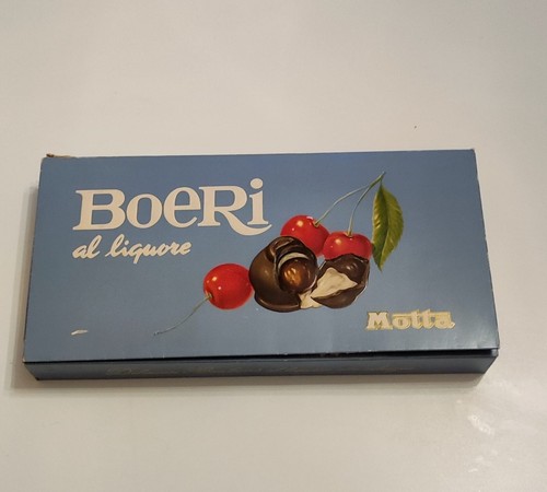 Scatola boeri motta vintage - scatola,